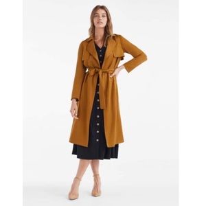 NWT VETTA Convertible Trench Size Medium